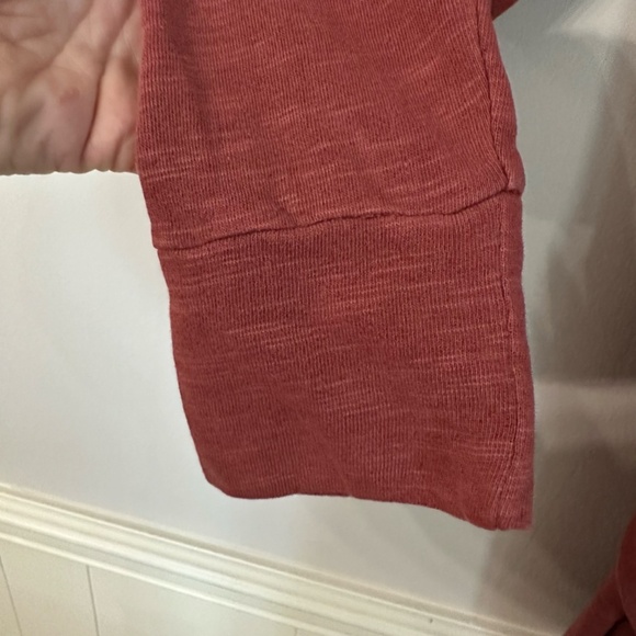 Free People Intimately Womens Long Sleeve Wrap Duster Cardigan in Wine Sz XS NWT - Picture 7 of 8